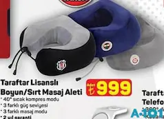 TARAFTAR LİSANSLI BOYUN/SIRT MASAJ ALETİ fiyat ve kampanya bilgisi